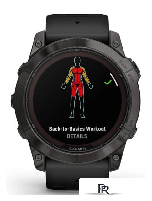 Умные часы Garmin Fenix 7X Pro Sapphire Solar (карбоново-серый титан/черный) - Изображение №10 — Интернет-магазин ПроЗаказ