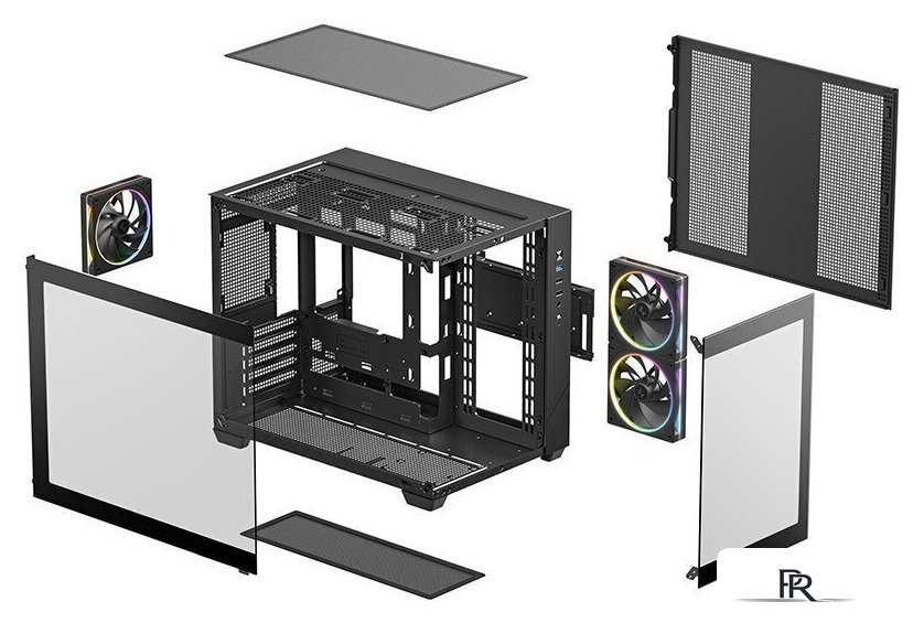Корпус DeepCool CG330 3F R-CG330-BKNGM3-G - Изображение №10 — Интернет-магазин ПроЗаказ