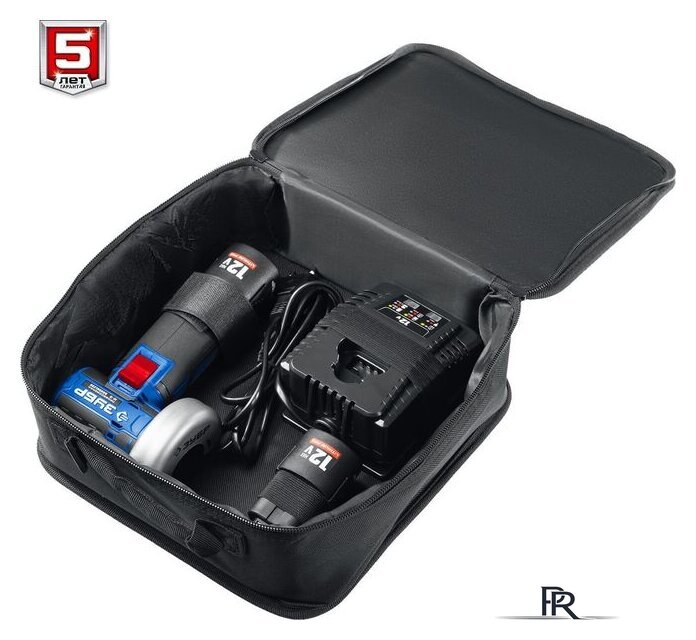 Угловая шлифмашина Зубр Профессионал AB-76-22 (с 2-мя АКБ, сумка) - Изображение №13 — Интернет-магазин ПроЗаказ