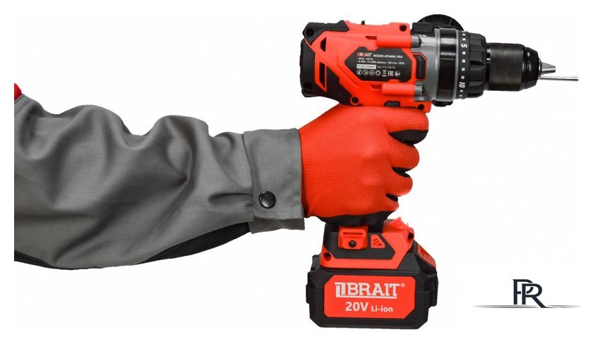 Дрель-шуруповерт Brait BCDI20-4PUMBL PRO (с 1-м АКБ, кейс) - Изображение №9 — Интернет-магазин ПроЗаказ