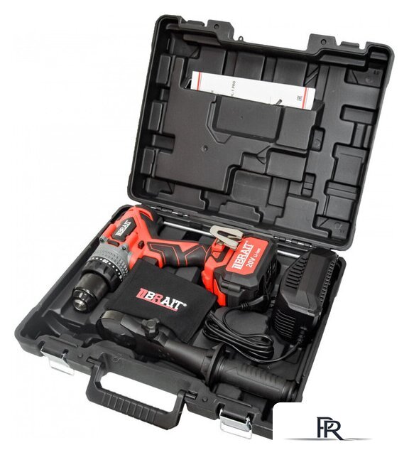 Дрель-шуруповерт Brait BCDI20-4PUMBL PRO (с 1-м АКБ, кейс) - Изображение №14 — Интернет-магазин ПроЗаказ