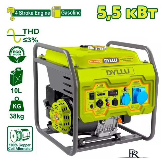Бензиновый генератор Dyllu DTGEAB08 - Изображение №1 — Интернет-магазин ПроЗаказ