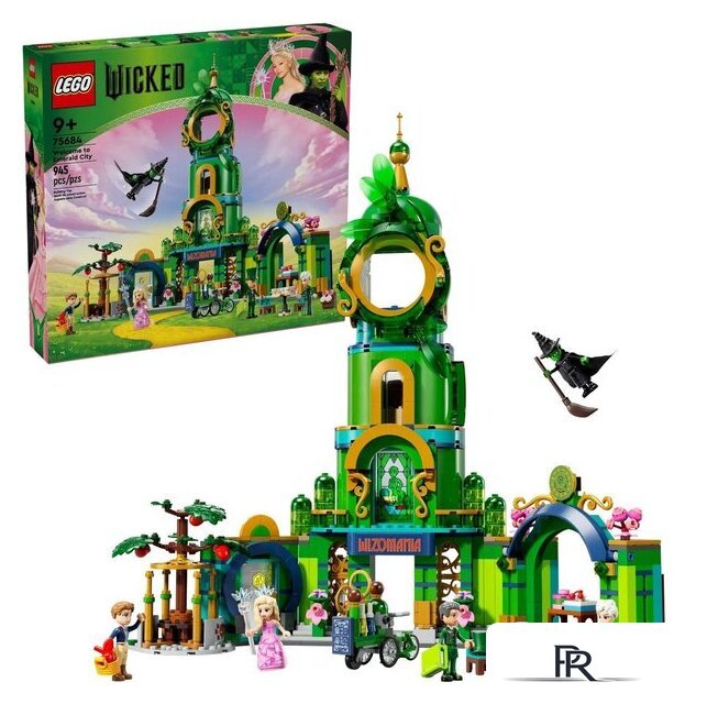 Конструктор LEGO Wicked 75684 Добро пожаловать в Изумрудный город - Изображение №3 — Интернет-магазин ПроЗаказ