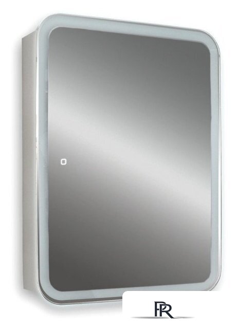  Doratiz Шкаф с зеркалом Doratiz Аква Плюс 50 2711.936 (белый,с подсветкой) - Изображение №3 — Интернет-магазин ПроЗаказ