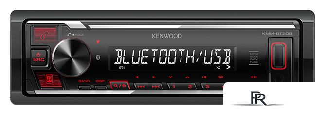 USB-магнитола Kenwood KMM-BT208 - Изображение №1 — Интернет-магазин ПроЗаказ