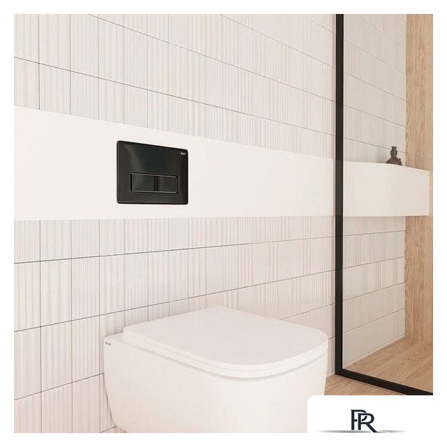 Панель смыва IDDIS Unifix UNI10B0i77 (черный) - Изображение №2 — Интернет-магазин ПроЗаказ