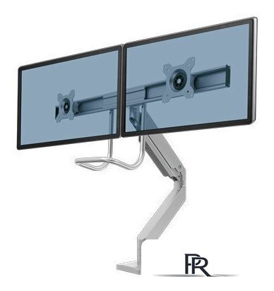Кронштейн для монитора Fellowes Eppa Dual Crossbar Monitor Arm (серебристый) - Изображение №2 — Интернет-магазин ПроЗаказ