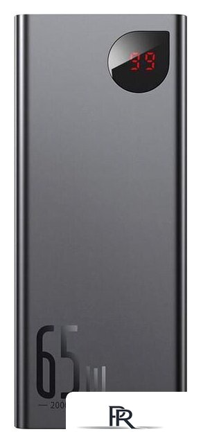 Внешний аккумулятор Baseus Adaman Metal Digital Display PPIMDA-D01 20000mAh (черный) - Изображение №1 — Интернет-магазин ПроЗаказ