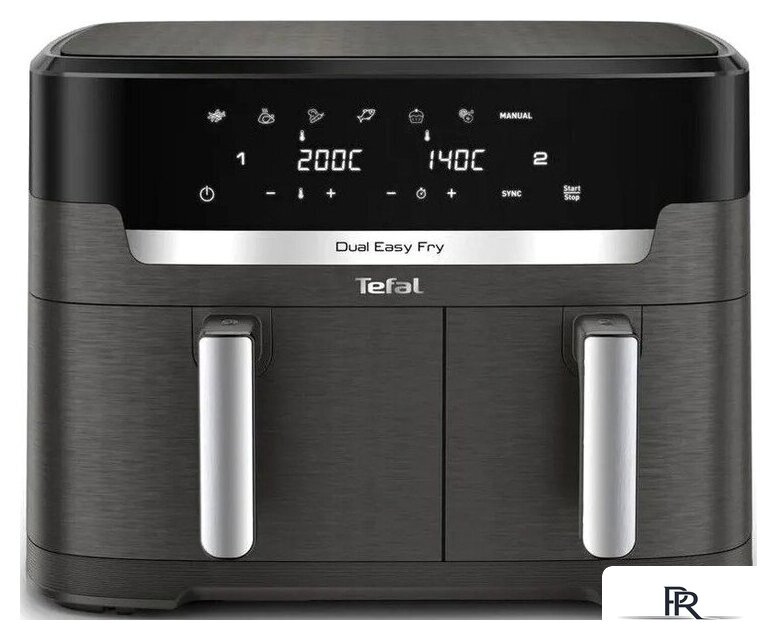 Аэрогриль (аэрофритюрница) Tefal Dual Easy Fry EY942HE0 - Изображение №1 — Интернет-магазин ПроЗаказ