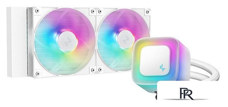Система жидкостного охлаждения для процессора DeepCool LE240 WH V2 R-LE240-WHAMMN-G-2 - Изображение №1 — Интернет-магазин ПроЗаказ
