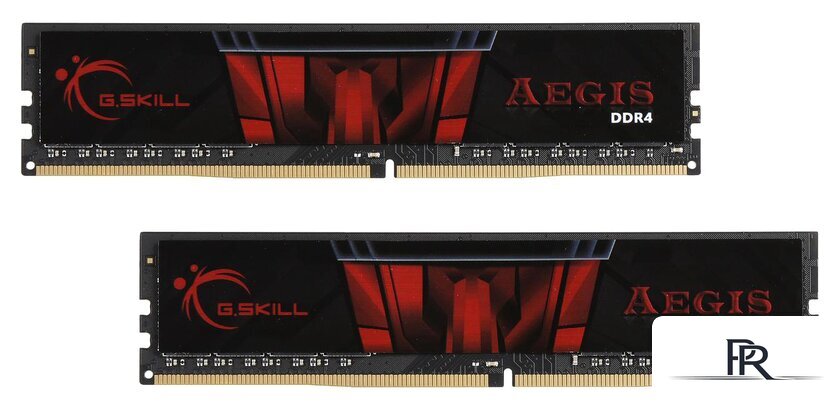 Оперативная память G.Skill Aegis 2x8GB DDR4 PC4-24000 F4-3000C16D-16GISB - Изображение №1 — Интернет-магазин ПроЗаказ
