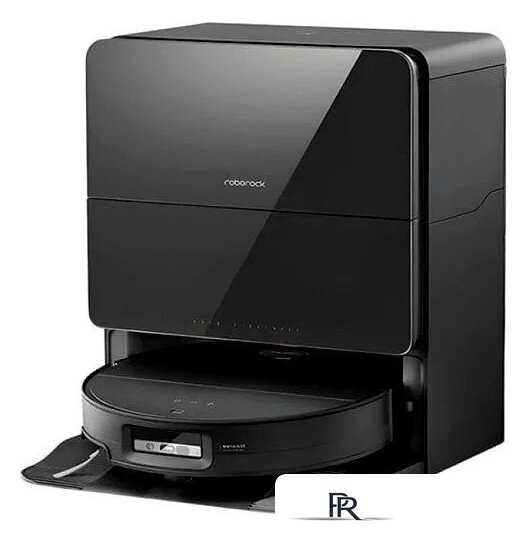 Робот-пылесос Roborock Robotic Vacuum Cleaner+Empty Wash Fill Dock S9 MaxV Ultra S90VER S9MVU52-02 (с русской озвучкой, черный) - Изображение №1 — Интернет-магазин ПроЗаказ
