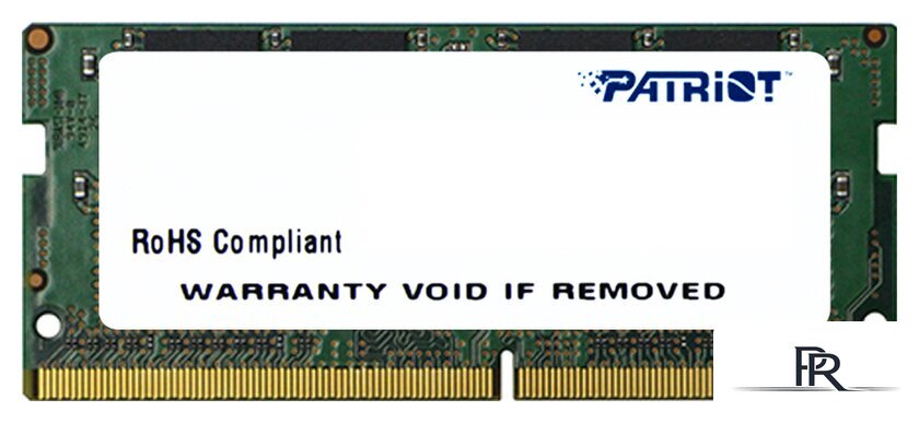 Оперативная память Patriot Signature Line 8GB DDR4 SODIMM PC4-19200 [PSD48G240081S] - Изображение №1 — Интернет-магазин ПроЗаказ