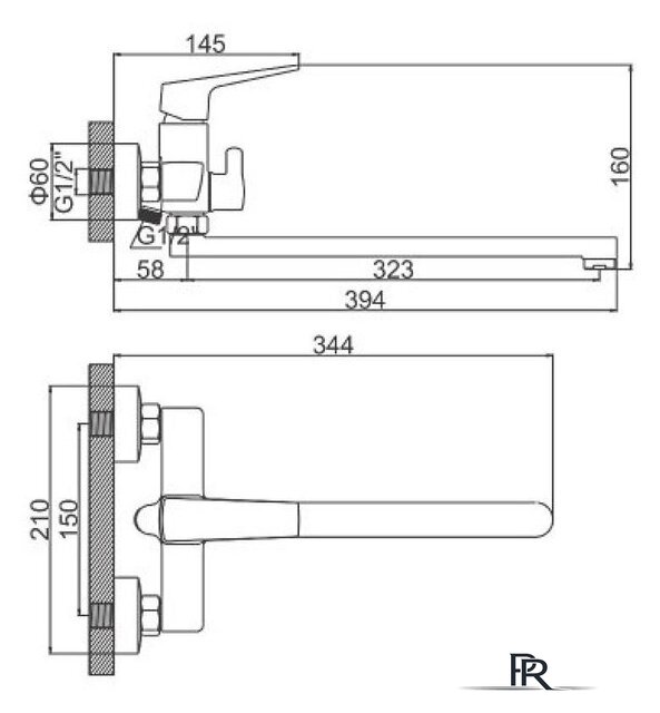 Смеситель Ledeme L2281 - Изображение №2 — Интернет-магазин ПроЗаказ