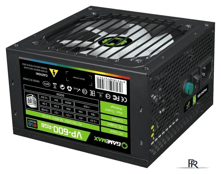 Блок питания GameMax VP-600-RGB - Изображение №5 — Интернет-магазин ПроЗаказ
