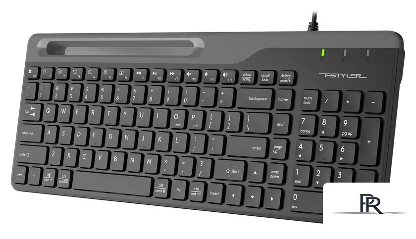 Клавиатура A4Tech Fstyler FK25 (черный/серый) - Изображение №3 — Интернет-магазин ПроЗаказ