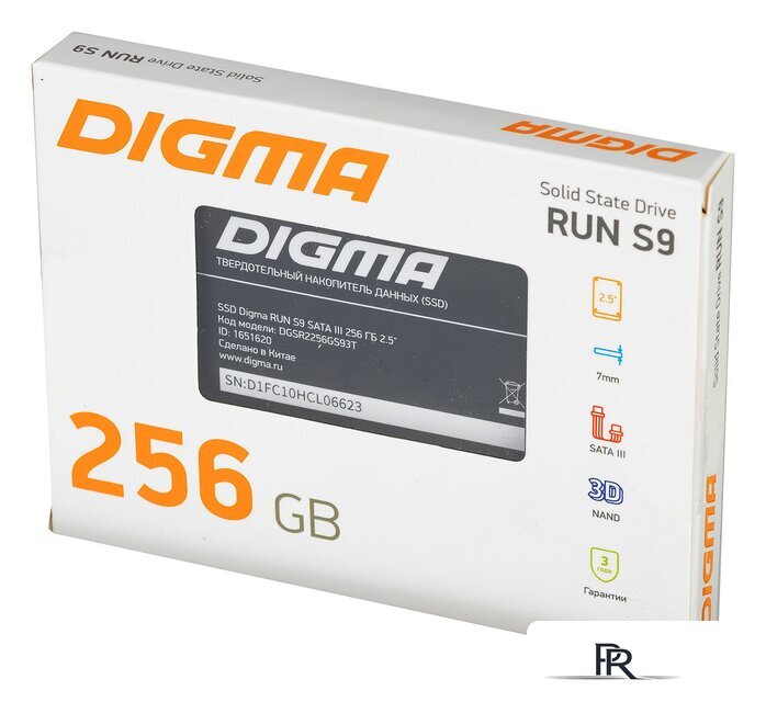 SSD Digma Run S9 256GB DGSR2256GS93T - Изображение №10 — Интернет-магазин ПроЗаказ