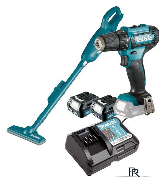  Makita CLX226X1 (шуруповерт, пылесос, 2 АКБ) - Изображение №1 — Интернет-магазин ПроЗаказ