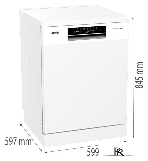 Отдельностоящая посудомоечная машина Gorenje GS642E90W - Изображение №22 — Интернет-магазин ПроЗаказ