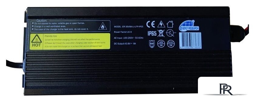 Зарядное устройство Energy Research 36V 8A IP65 Lithium-LiFePO4 Charger - Изображение №1 — Интернет-магазин ПроЗаказ