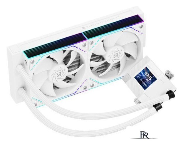 Система жидкостного охлаждения для процессора Thermalright Core Matrix 240 Vision ARGB (белый) - Изображение №2 — Интернет-магазин ПроЗаказ