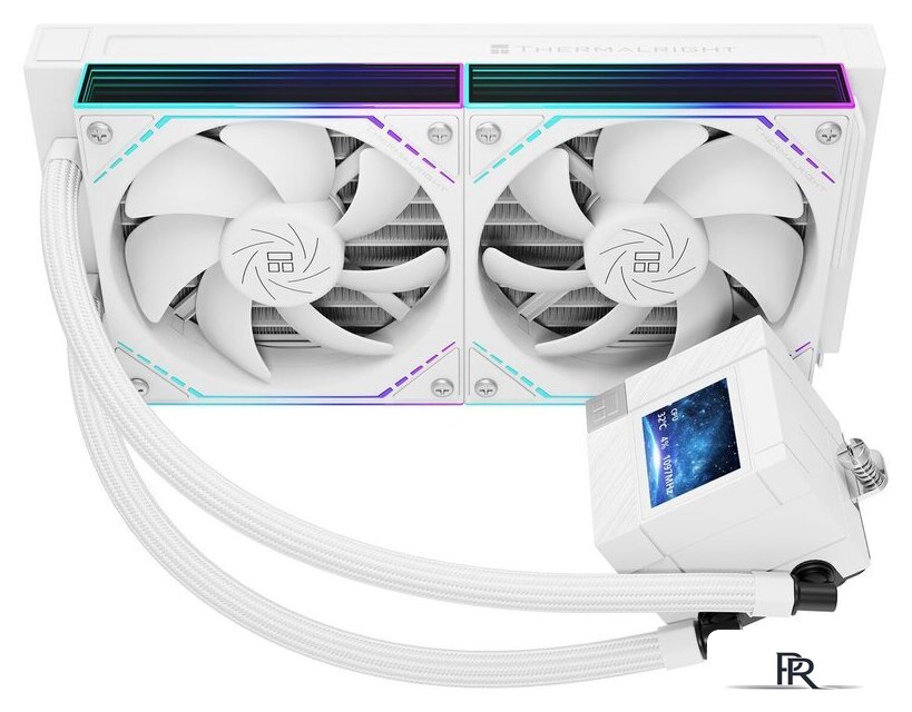 Система жидкостного охлаждения для процессора Thermalright Core Matrix 240 Vision ARGB (белый) - Изображение №3 — Интернет-магазин ПроЗаказ