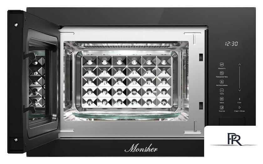 Микроволновая печь Monsher MMH 1025 Noir - Изображение №2 — Интернет-магазин ПроЗаказ