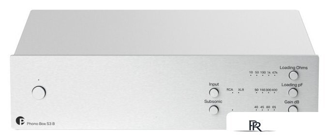 MM/MC фонокорректор Pro-Ject Phono Box S3 B (серебристый) - Изображение №1 — Интернет-магазин ПроЗаказ
