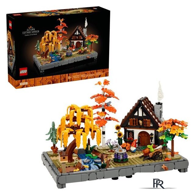 Конструктор LEGO Icons 11372 Осенний сад у коттеджа - Изображение №1 — Интернет-магазин ПроЗаказ