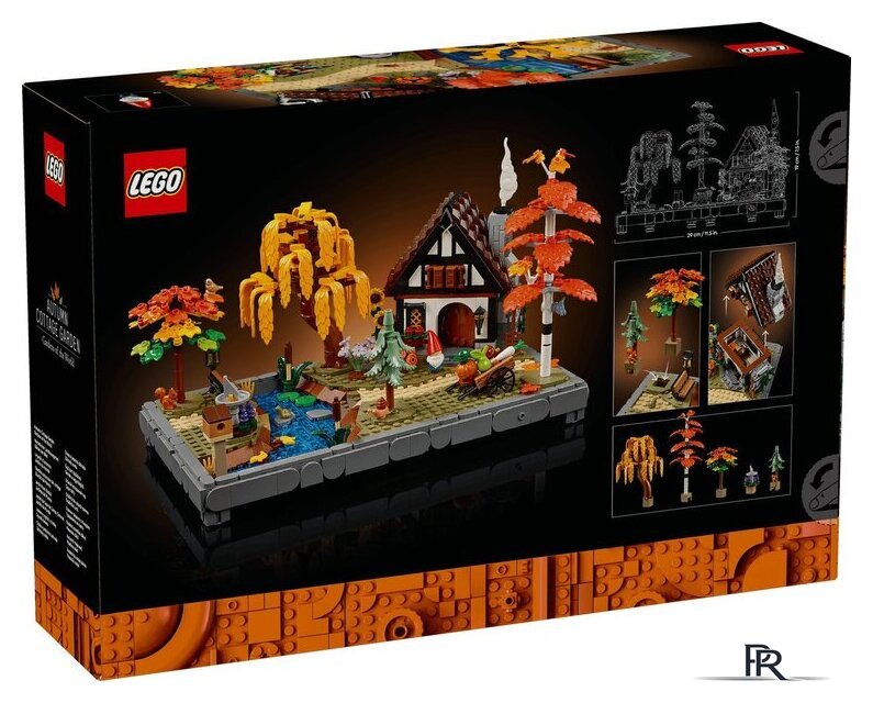 Конструктор LEGO Icons 11372 Осенний сад у коттеджа - Изображение №15 — Интернет-магазин ПроЗаказ