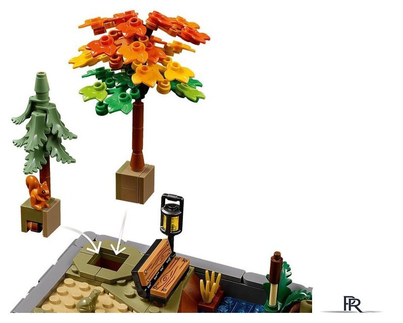 Конструктор LEGO Icons 11372 Осенний сад у коттеджа - Изображение №6 — Интернет-магазин ПроЗаказ