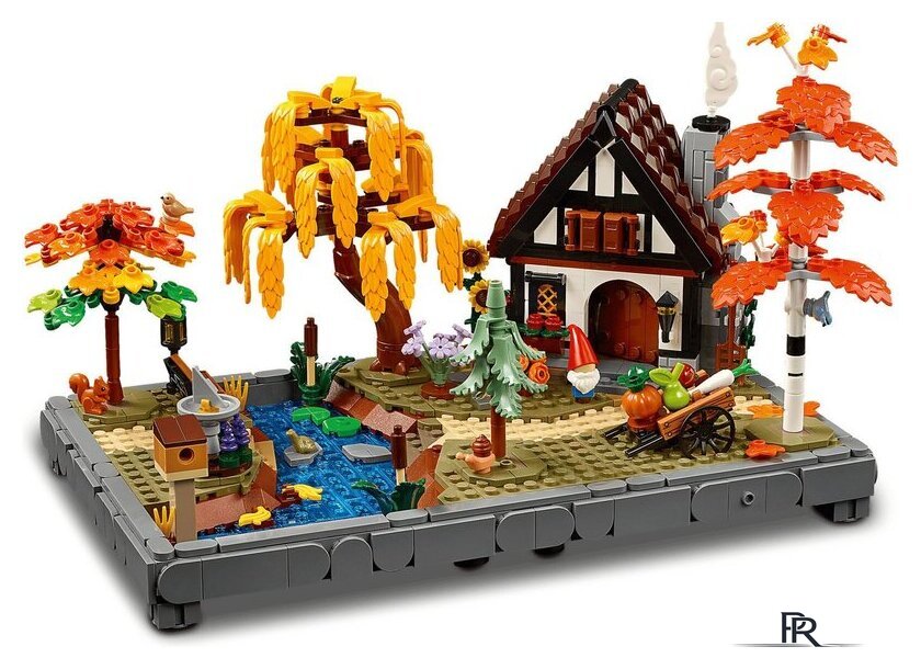 Конструктор LEGO Icons 11372 Осенний сад у коттеджа - Изображение №8 — Интернет-магазин ПроЗаказ