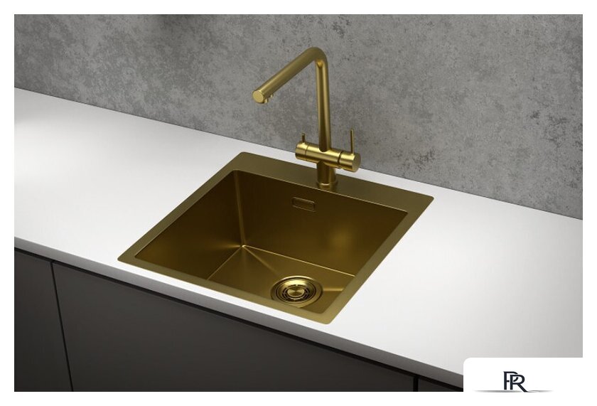 Кухонная мойка Granula GR-5151 (золото сатин) - Изображение №2 — Интернет-магазин ПроЗаказ