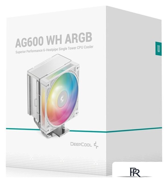 Кулер для процессора DeepCool AG600 ARGB WH R-AG600-WHAMMG2-G - Изображение №7 — Интернет-магазин ПроЗаказ
