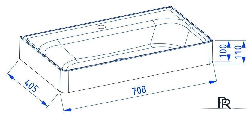 Умывальник Lauter Solid Surface - Изображение №2 — Интернет-магазин ПроЗаказ