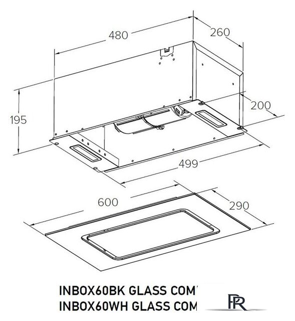 Кухонная вытяжка Meferi INBOX60WH Glass Comfort - Изображение №14 — Интернет-магазин ПроЗаказ