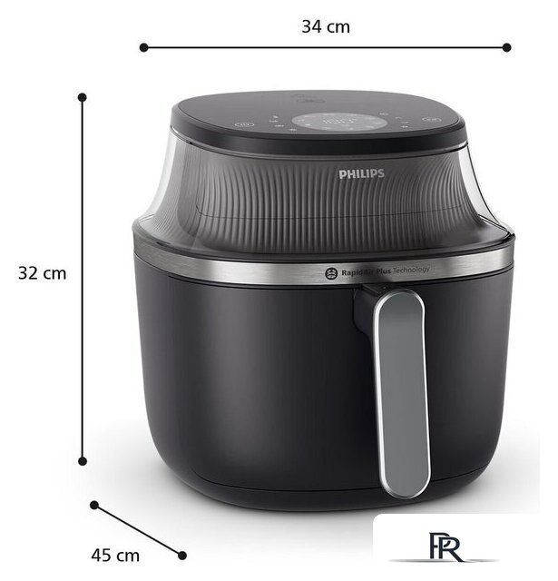 Аэрогриль (аэрофритюрница) Philips 3000 Series Ovi XL NA341/00 - Изображение №10 — Интернет-магазин ПроЗаказ