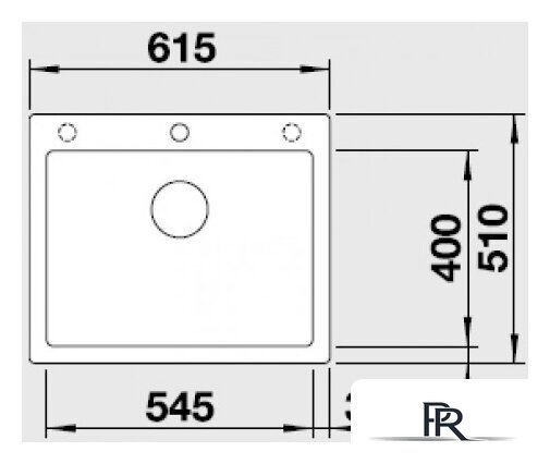 Кухонная мойка Blanco Pleon 6 525953 (черный) - Изображение №4 — Интернет-магазин ПроЗаказ