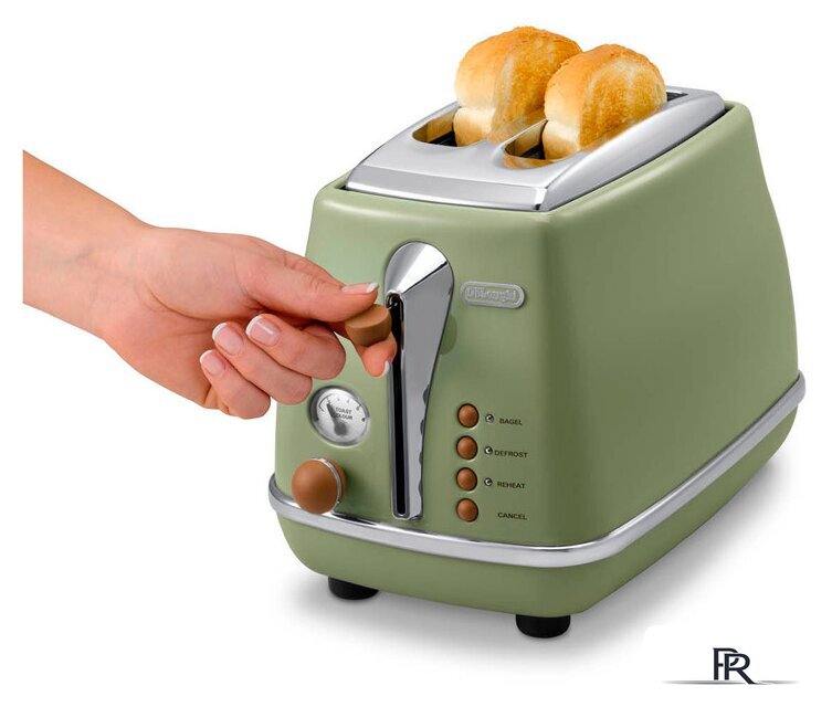 Тостер DeLonghi CTOV 2103.GR - Изображение №4 — Интернет-магазин ПроЗаказ