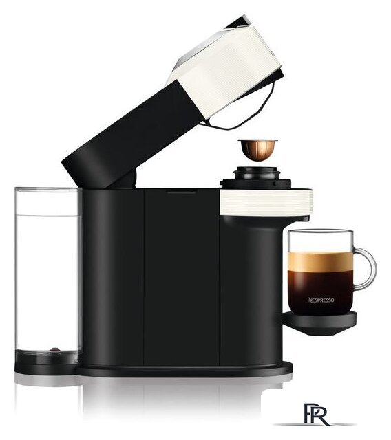 Капсульная кофеварка DeLonghi Nespresso Vertuo Next ENV 120.W - Изображение №4 — Интернет-магазин ПроЗаказ