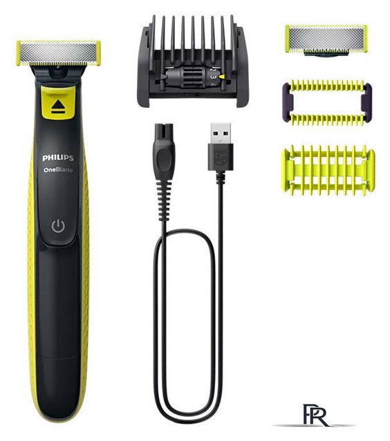 Триммер для бороды и усов Philips OneBlade Face + Body QP2824/20 - Изображение №1 — Интернет-магазин ПроЗаказ