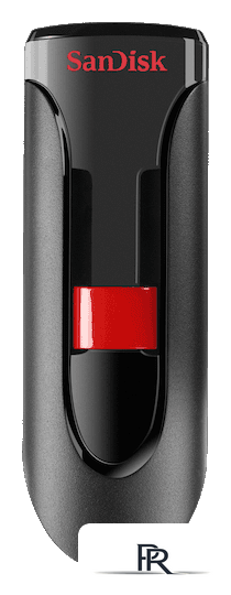 USB Flash SanDisk Cruzer Glide 64GB Black [SDCZ600-064G-G35] - Изображение №2 — Интернет-магазин ПроЗаказ