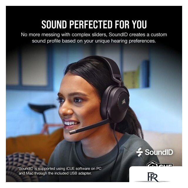 Наушники Corsair HS65 Surround (карбон) - Изображение №6 — Интернет-магазин ПроЗаказ