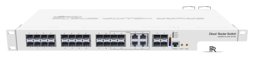 Управляемый коммутатор 3-го уровня Mikrotik CRS328-4C-20S-4S+RM - Изображение №1 — Интернет-магазин ПроЗаказ