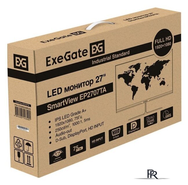 Монитор ExeGate SmartView EP2707TA EX295529RUS - Изображение №9 — Интернет-магазин ПроЗаказ