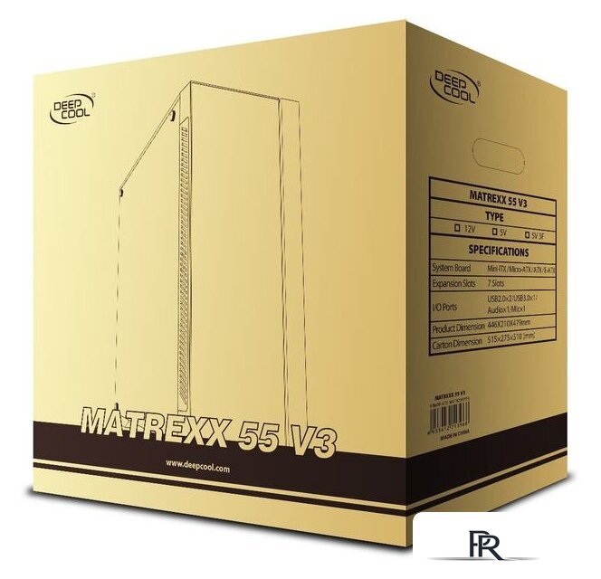 Корпус DeepCool Matrexx 55 V3 DP-ATX-MATREXX55V3 - Изображение №14 — Интернет-магазин ПроЗаказ