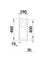 Кухонная мойка Blanco Subline 160-U 526802 (мягкий белый) - Изображение №2 — Интернет-магазин ПроЗаказ