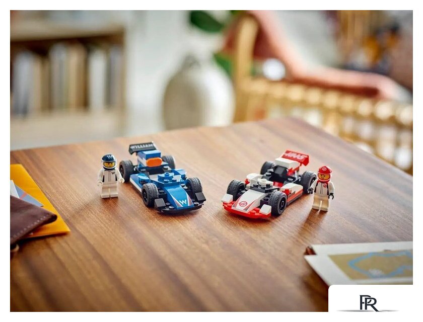 Конструктор LEGO City Formula 1 Гоночные автомобили Williams и Haas 60464 - Изображение №9 — Интернет-магазин ПроЗаказ