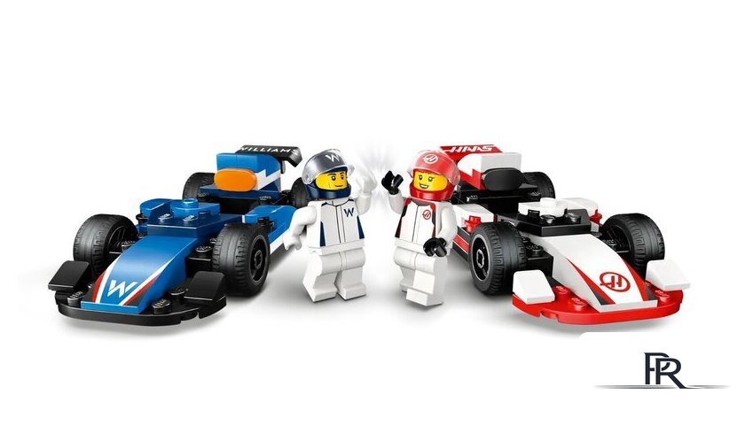 Конструктор LEGO City Formula 1 Гоночные автомобили Williams и Haas 60464 - Изображение №6 — Интернет-магазин ПроЗаказ