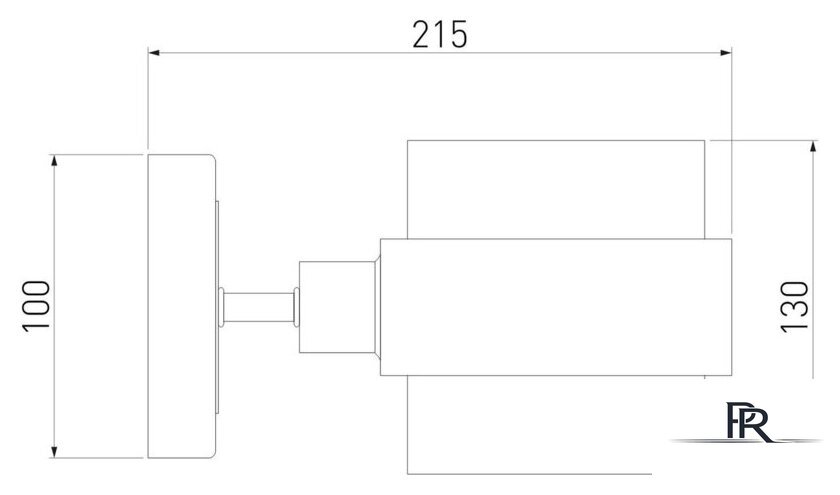 Бра Евросвет 70127/1 черный/ дымчатый - Изображение №3 — Интернет-магазин ПроЗаказ